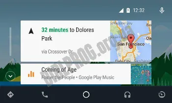 Скриншот Android Auto 1