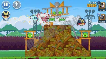 Скриншот Angry Birds Friends 3