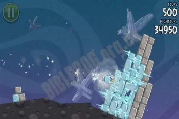 Скриншот Angry Birds Space 3