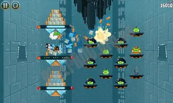 Скриншот Angry Birds Star Wars 1