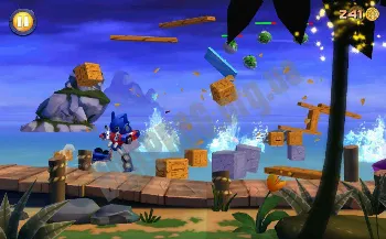 Скриншот Angry Birds Transformers 1
