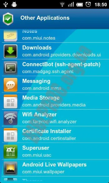 Скриншот Anti Spy Mobile 1