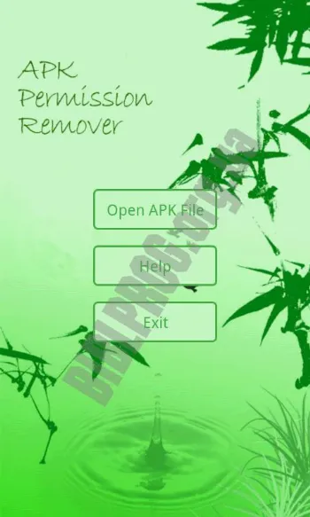 Скриншот APK Permission Remover 1