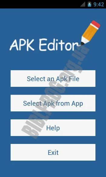 Скриншот APK Editor 1
