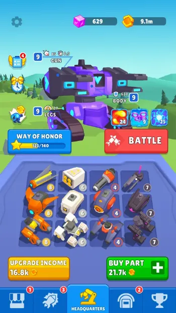 Скриншот Armored Robots 1