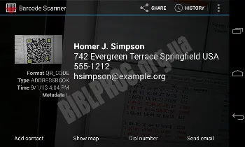 Скриншот Barcode Scanner 1