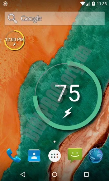 Скриншот Battery Widget Reborn 1