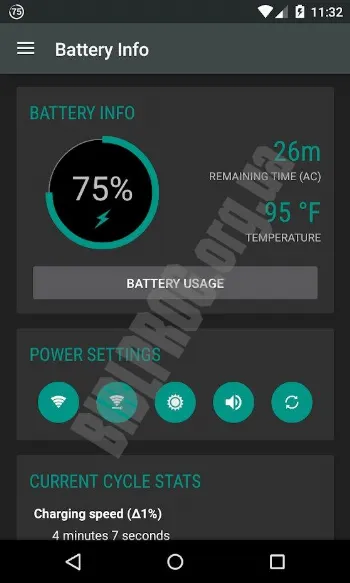 Скриншот Battery Widget Reborn 3