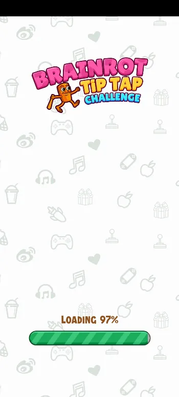 Скриншот Brainrot Tip Tap Challenge 1