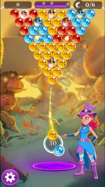 Скриншот Bubble Witch 3 Saga 2
