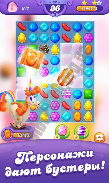 Скриншот Candy Crush Friends Saga 3