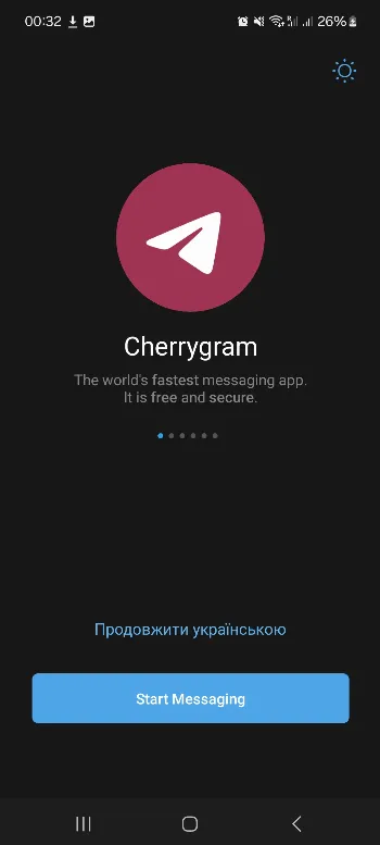 Скриншот Cherrygram 1