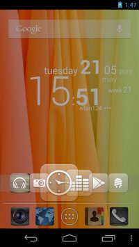 CircleLauncher light