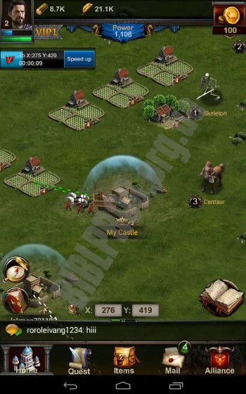Скриншот Clash of Kings 3