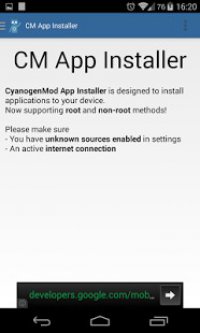 CM App Installer