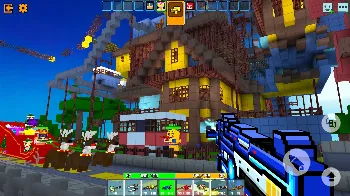 Скриншот Cops N Robbers: Pixel Craft Gun 2
