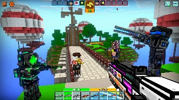 Скриншот Cops N Robbers: Pixel Craft Gun 3
