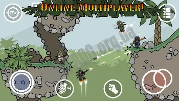 Скриншот Mini Militia - Doodle Army 2 1