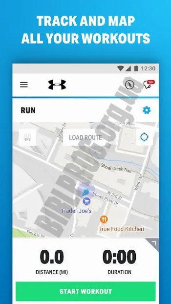 Скриншот Map My Run 1