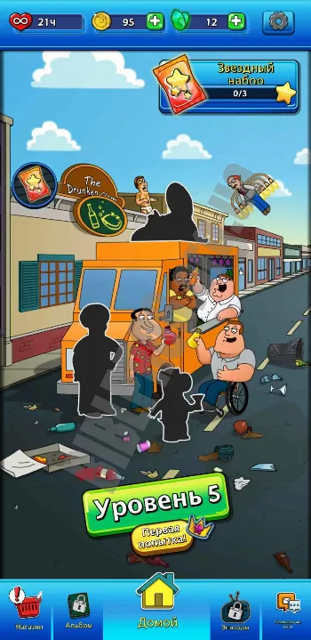 Скриншот Family Guy Freakin Mobile Game 2