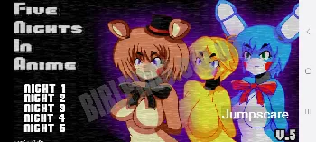 Скриншот Five Nights in Anime 1