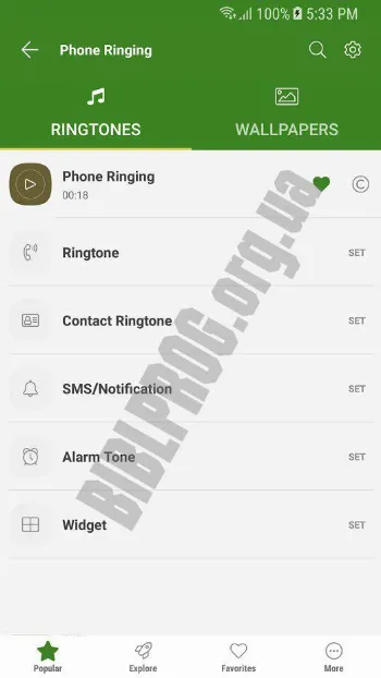 Скриншот Free Ringtones for Android 3