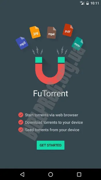 Скриншот FuTorrent 1