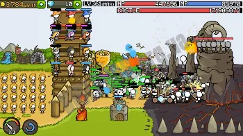 Скриншот Grow Castle 1