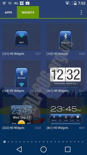 Скриншот HD Widgets 3
