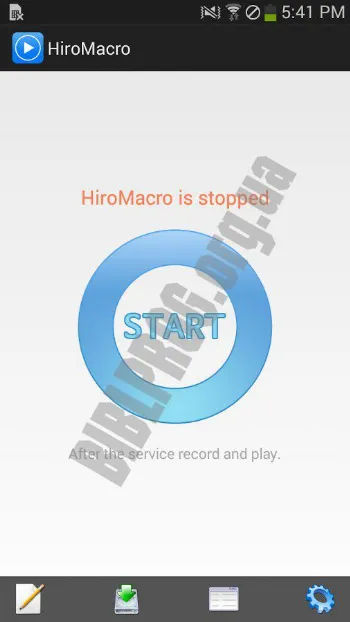 Скриншот HiroMacro Auto-Touch Macro 1