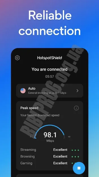 Скриншот Hotspot Shield Free VPN 3