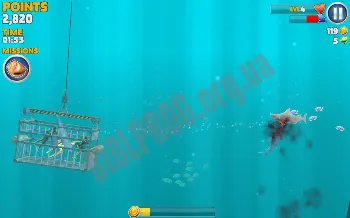 Скриншот Hungry Shark Evolution 1