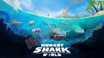 Скриншот Hungry Shark World 1