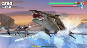 Скриншот Hungry Shark World 2
