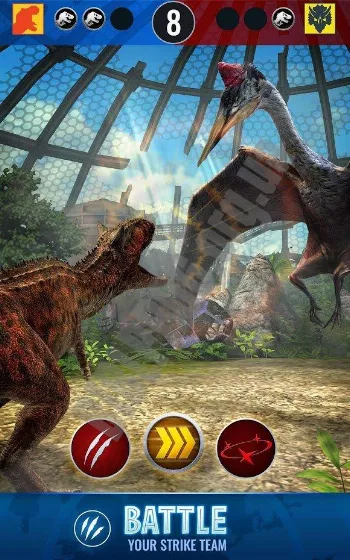 Скриншот Jurassic World Alive 3