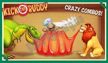 Скриншот Kick the Buddy 1