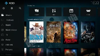 Скриншот Kodi 1