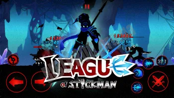 Скриншот League of Stickman Free 1