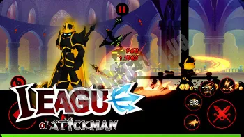 Скриншот League of Stickman Free 2