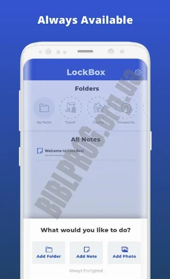 Скриншот LockBox 1