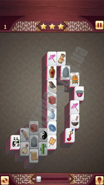 Скриншот Mahjong King 3
