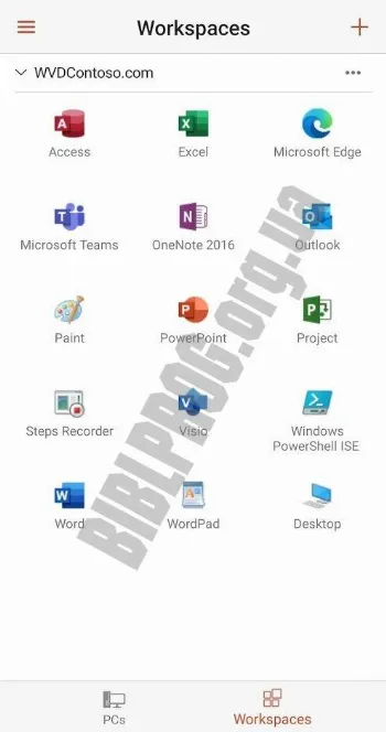 Скриншот Microsoft Remote Desktop 2