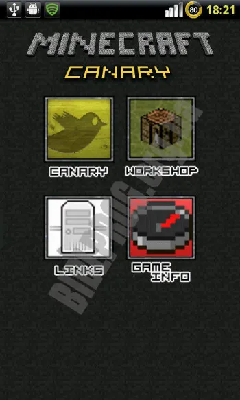Скриншот Minecraft Canary 2