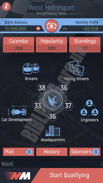 Скриншот Motorsport Manager 2