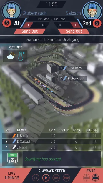 Скриншот Motorsport Manager 3