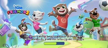 Скриншот My Talking Tom Friends 2 1