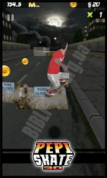 Скриншот PEPI Skate 3D 2