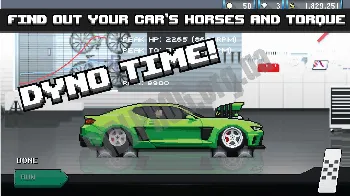 Скриншот Pixel Car Racer 3