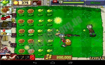 Скриншот Plants vs. Zombies 1