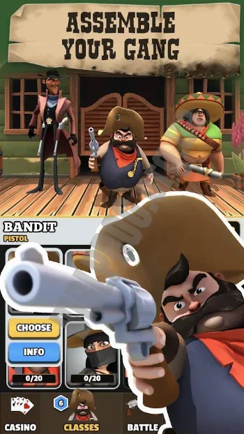 Скриншот Pocket Cowboys: Wild West Standoff 2